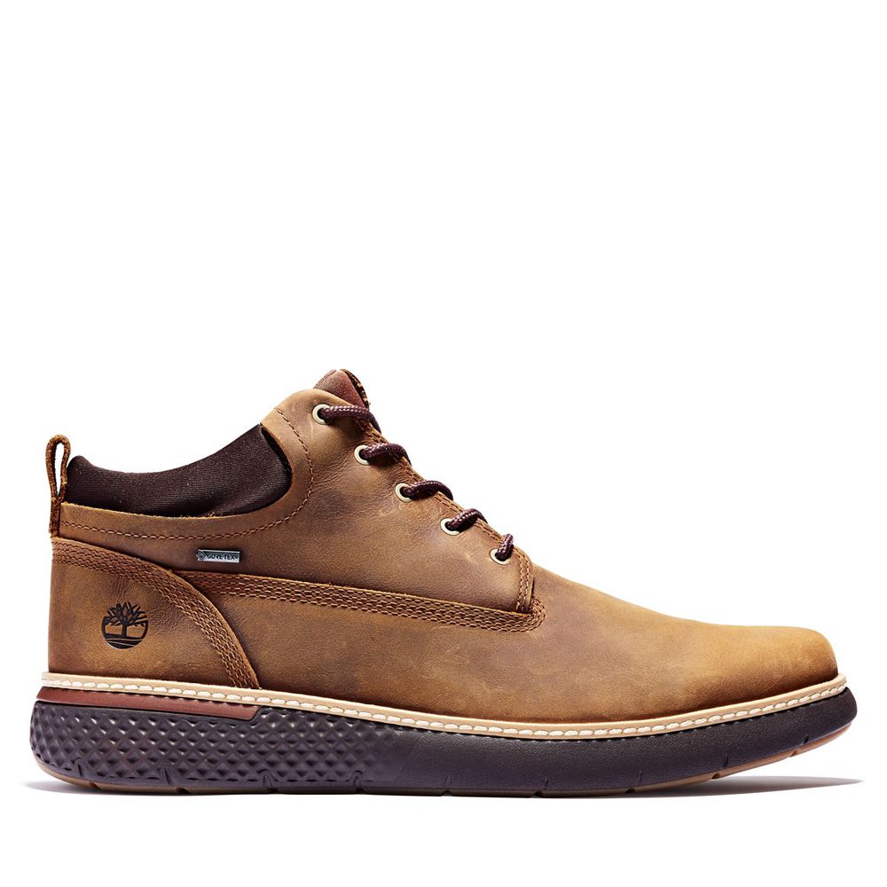 Bocanci Chukka Timberland Barbati Maro - Cross Mark Waterproof With Gore-Tex Fabric - Romania - AMSB